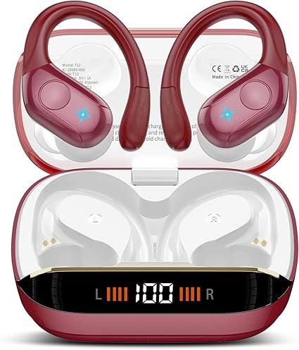 Qecnato wireless earbuds Bluetooth 5.4 white with LED display
Qecnato sports earbuds with earhooks and ENC noise canceling mic
Qecnato Bluetooth headphones 75H battery life waterproof earphones
Qecnato over-ear earbuds for running with deep bass stereo sound
Qecnato earbuds with IP7 waterproof design and touch controls
Qecnato wireless earphones with charging case and dual LED screen
Qecnato Bluetooth earbuds for Android iPhone and Windows devices
Qecnato white wireless headphones for gym, travel, and worko