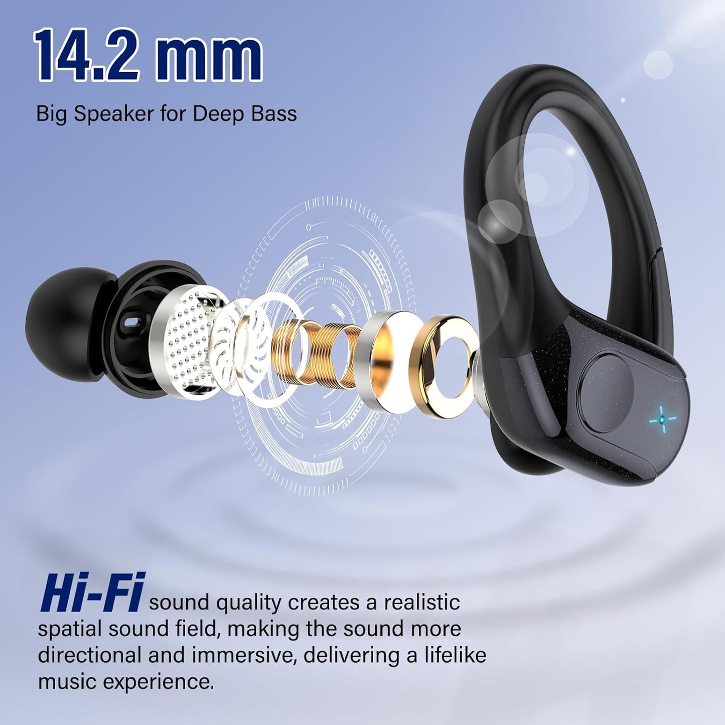 Qecnato wireless earbuds Bluetooth 5.4 white with LED display
Qecnato sports earbuds with earhooks and ENC noise canceling mic
Qecnato Bluetooth headphones 75H battery life waterproof earphones
Qecnato over-ear earbuds for running with deep bass stereo sound
Qecnato earbuds with IP7 waterproof design and touch controls
Qecnato wireless earphones with charging case and dual LED screen
Qecnato Bluetooth earbuds for Android iPhone and Windows devices
Qecnato white wireless headphones for gym, travel, and worko