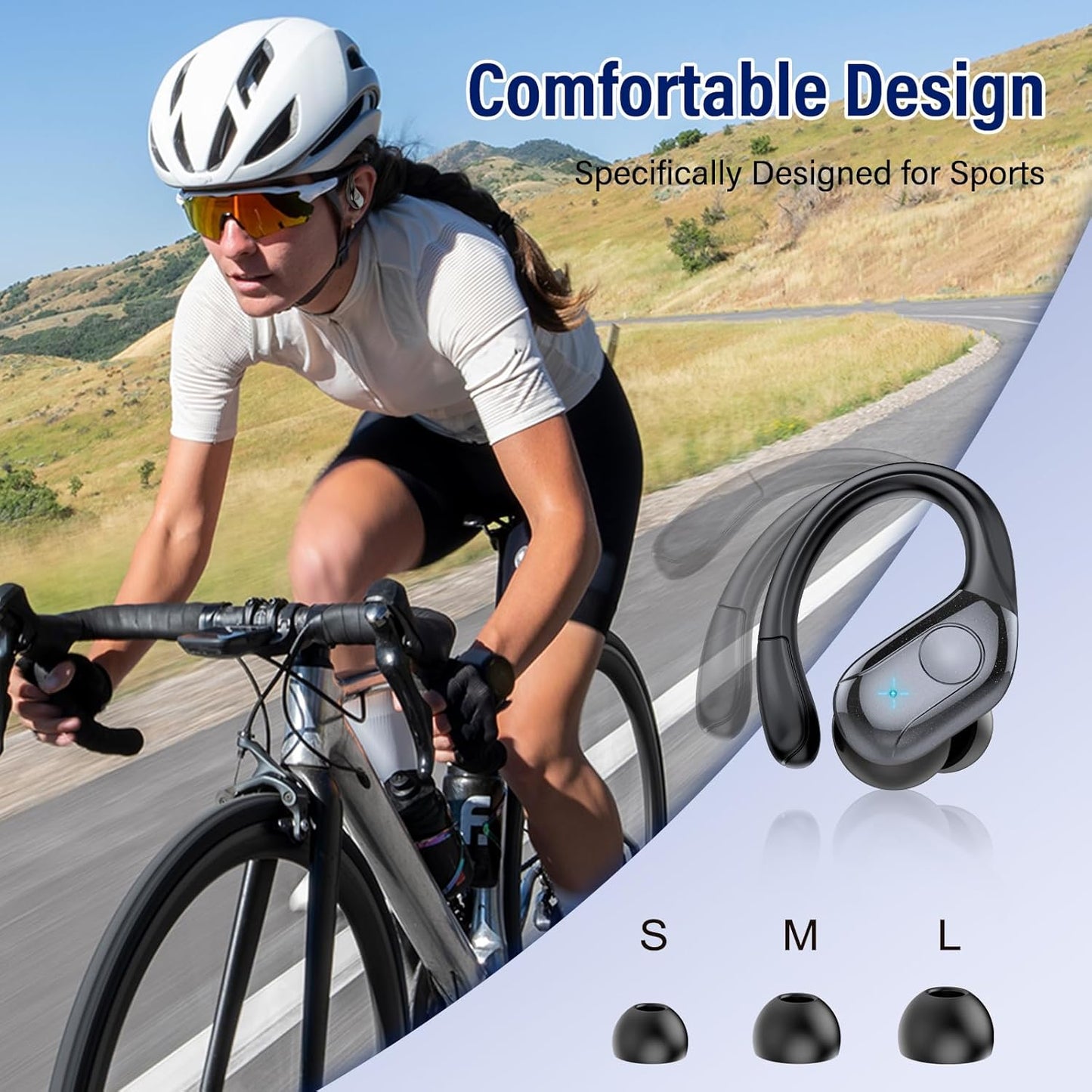 Qecnato wireless earbuds Bluetooth 5.4 white with LED display
Qecnato sports earbuds with earhooks and ENC noise canceling mic
Qecnato Bluetooth headphones 75H battery life waterproof earphones
Qecnato over-ear earbuds for running with deep bass stereo sound
Qecnato earbuds with IP7 waterproof design and touch controls
Qecnato wireless earphones with charging case and dual LED screen
Qecnato Bluetooth earbuds for Android iPhone and Windows devices
Qecnato white wireless headphones for gym, travel, and worko