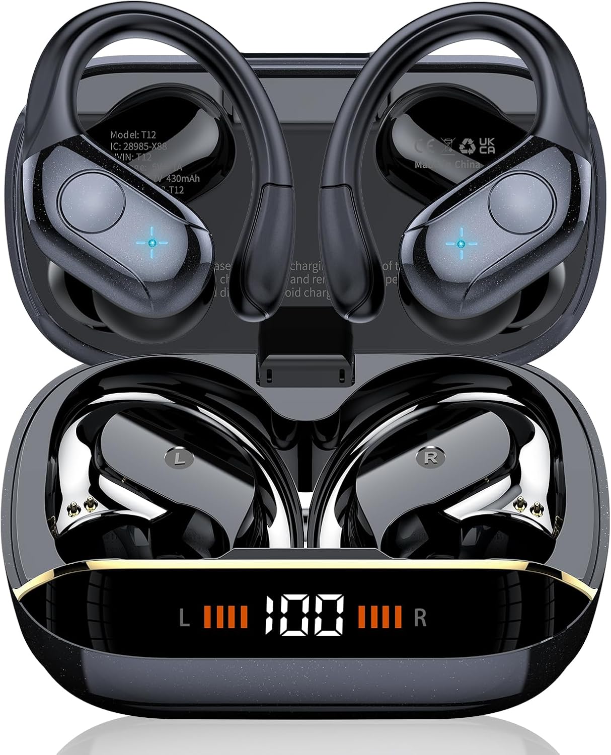 Qecnato wireless earbuds Bluetooth 5.4 white with LED display
Qecnato sports earbuds with earhooks and ENC noise canceling mic
Qecnato Bluetooth headphones 75H battery life waterproof earphones
Qecnato over-ear earbuds for running with deep bass stereo sound
Qecnato earbuds with IP7 waterproof design and touch controls
Qecnato wireless earphones with charging case and dual LED screen
Qecnato Bluetooth earbuds for Android iPhone and Windows devices
Qecnato white wireless headphones for gym, travel, and worko